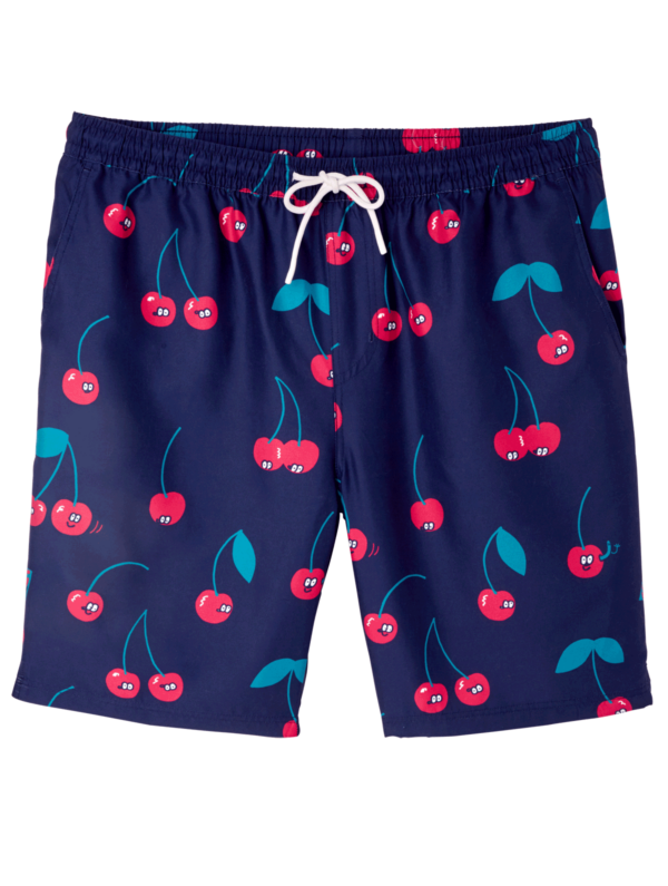LOUSY LIVIN BEACHSHORTS 19&#8221; CHERRIES