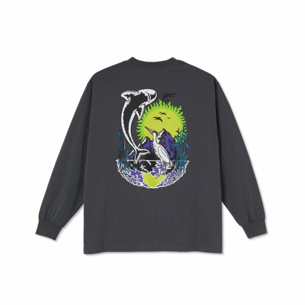 POLAR MT.FUJI LONGSLEEVE GRAPHITE