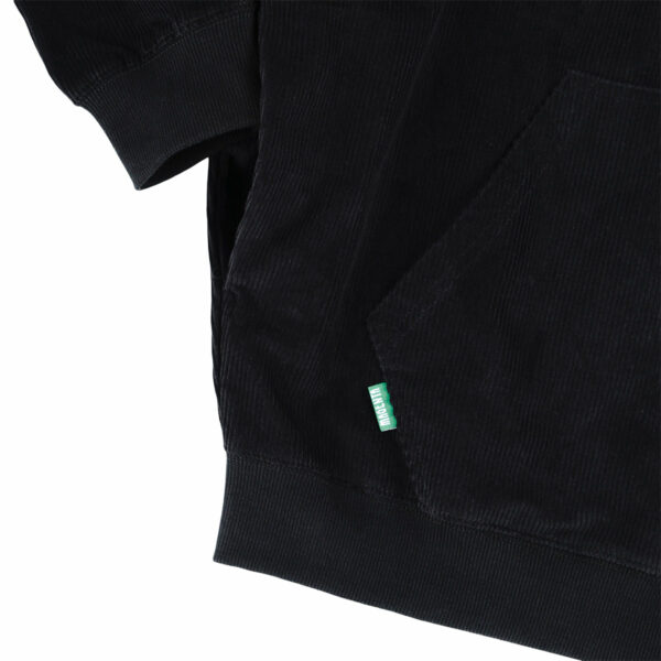 MAGENTA-PLAZA CORD NECKZIP BLACK