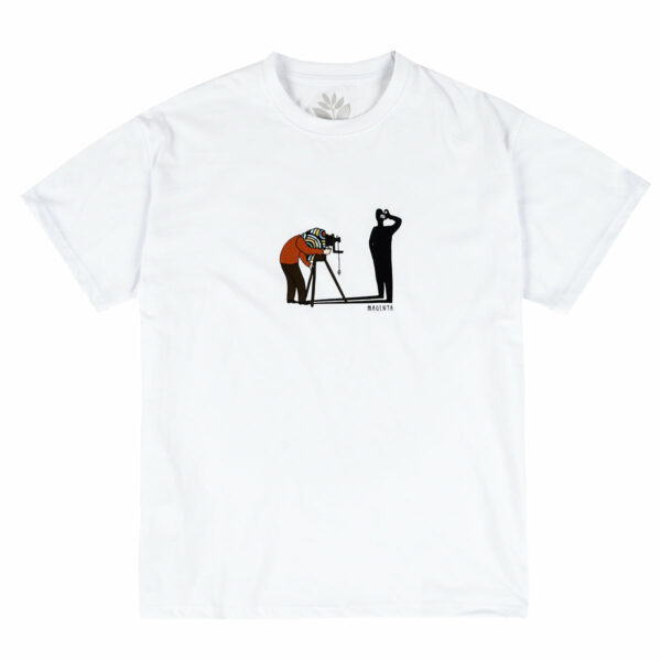 MAGENTA-SHADOW T-SHIRT WHITE