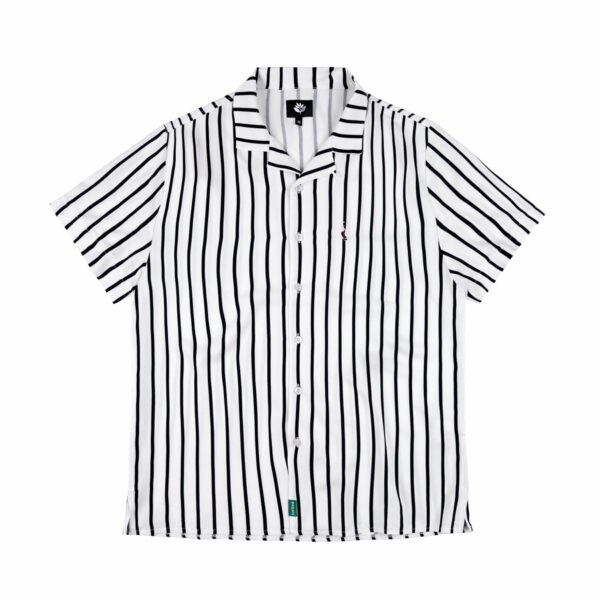 MAGENTA-PWS STRIPE SUMMER SHIRT