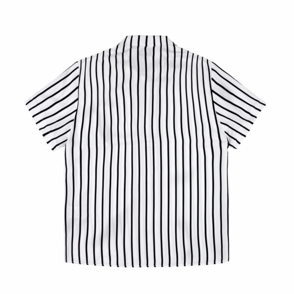 MAGENTA-PWS STRIPE SUMMER SHIRT