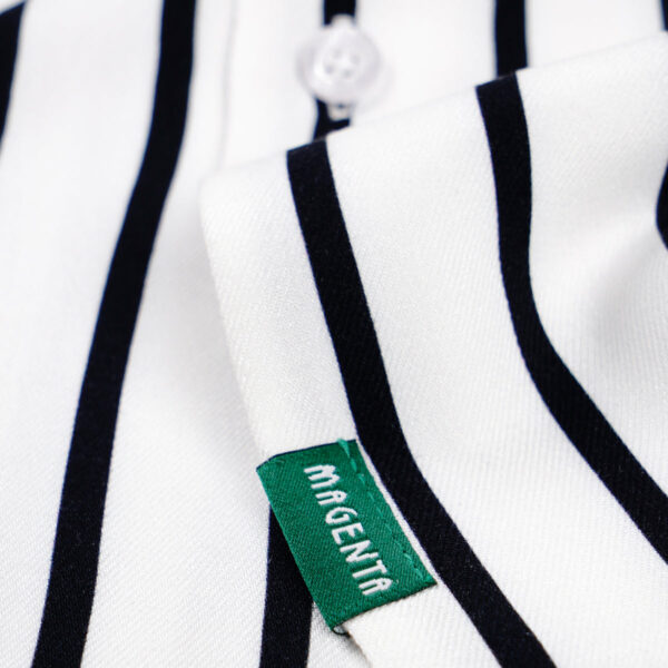 MAGENTA-PWS STRIPE SUMMER SHIRT