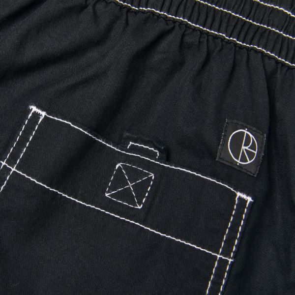 POLAR-CONTRAST SURF PANTS BLACK