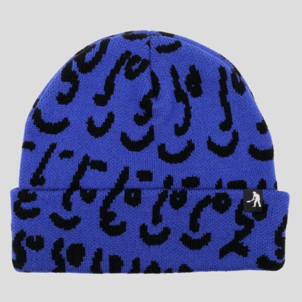 PASS PORT &#8211; &#8221;MANY FACES&#8221; BEANIE ROYAL BLUE
