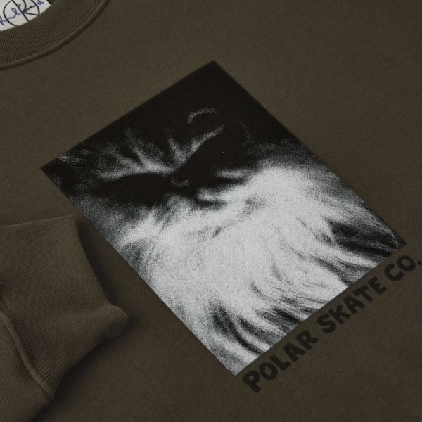 POLAR-FIFI CREWNECK BROWN
