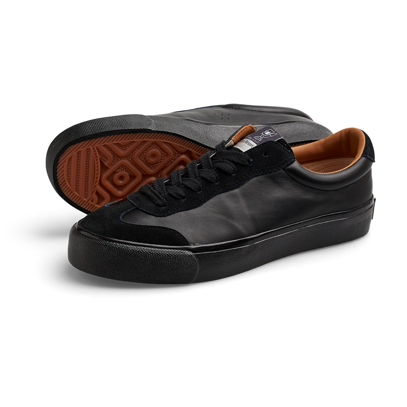 Last Resort AB - VM004 MILIC LEATHER/SUEDE DUO BLACK/BLACK