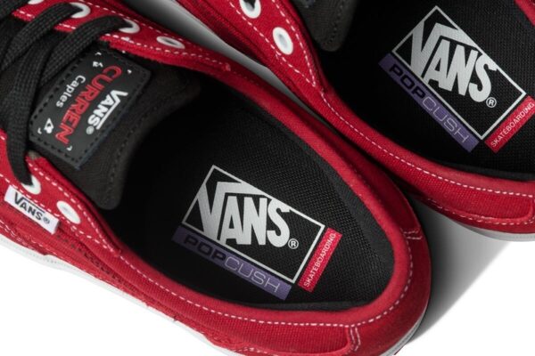 VANS SKATE - CURREN CAPLES RED/WHITE - Image 2