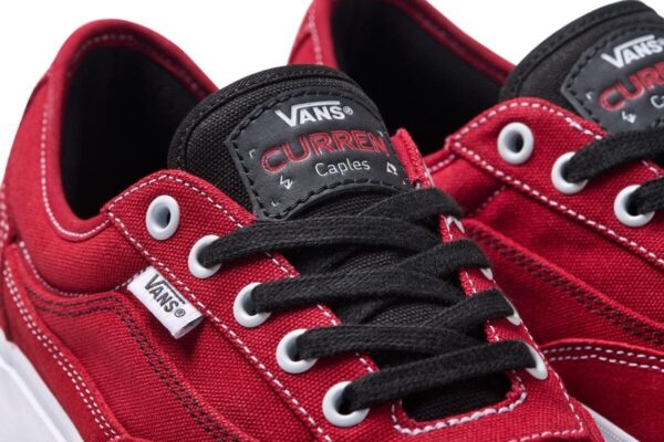 VANS SKATE - CURREN CAPLES RED/WHITE - Image 4