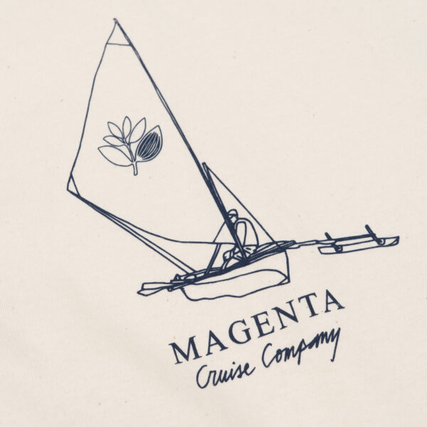 MAGENTA - CRUISE CO TEE NATURAL - Image 2