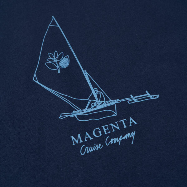 MAGENTA - CRUISE CO TEE NAVY BLUE - Image 2