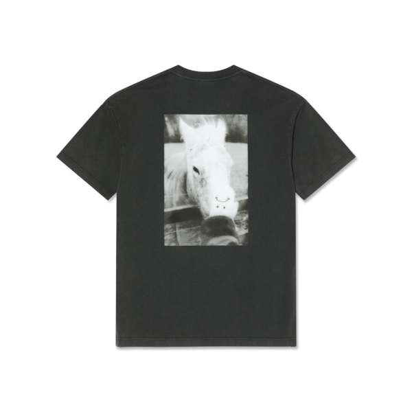 POLAR - HORSE HAND TEE SILVER BLACK - Image 4