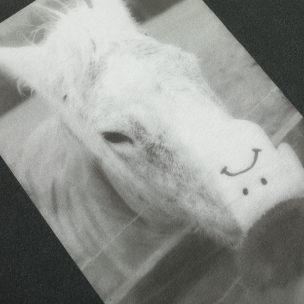 POLAR - HORSE HAND TEE SILVER BLACK - Image 2