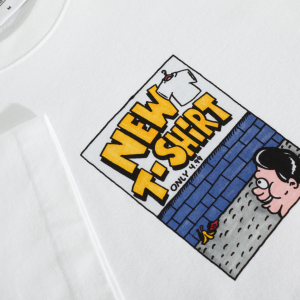 POLAR - NEW T-SHIRT TEE WHITE - Image 3