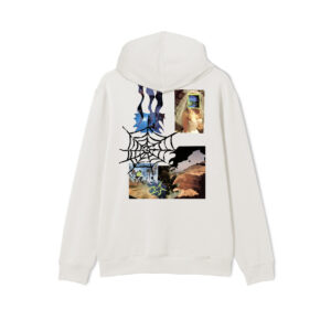 POETIC COLLECTIVE - BRIDE COLLAGE HOODIE IVORY