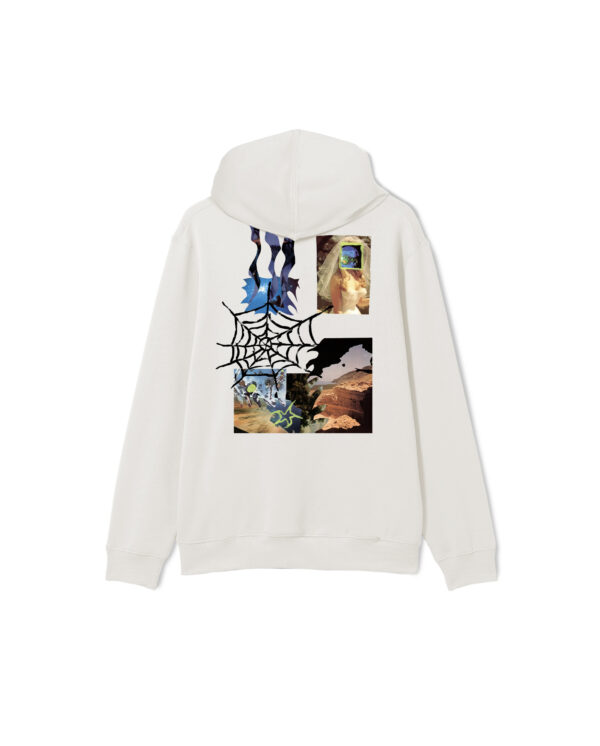 POETIC COLLECTIVE - BRIDE COLLAGE HOODIE IVORY