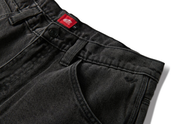 VANS - SKATE CHECK 5 LOOSE BLACK DENIM - Image 2