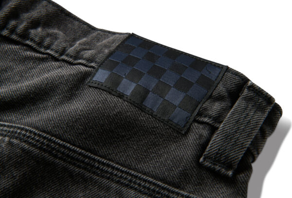 VANS - SKATE CHECK 5 LOOSE BLACK DENIM - Image 3