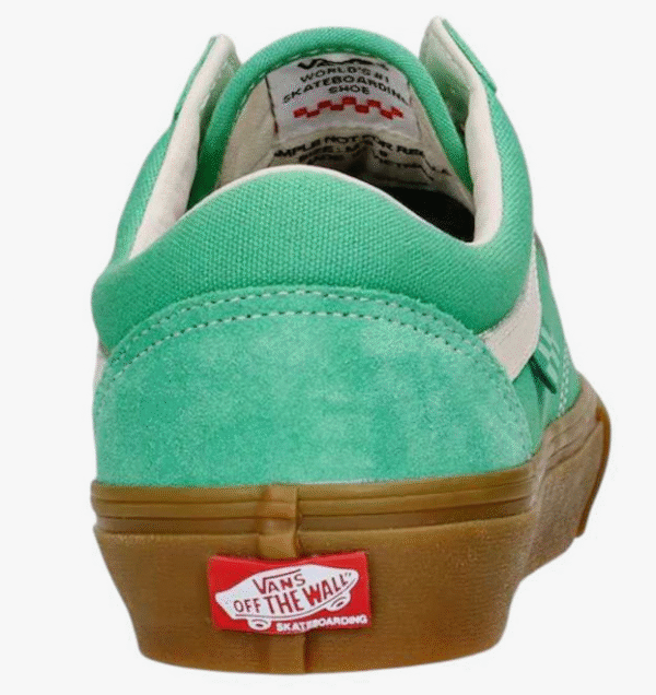 VANS SKATE-OLD SKOOL SEA GREEN/GUM - Image 3