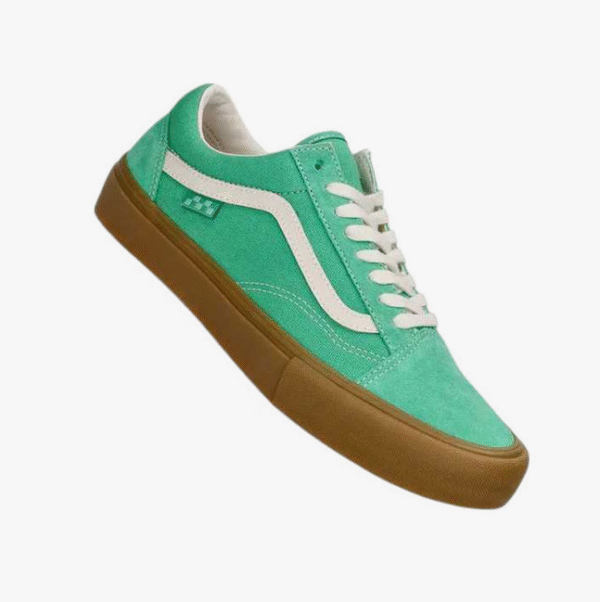 VANS SKATE-OLD SKOOL SEA GREEN/GUM - Image 4