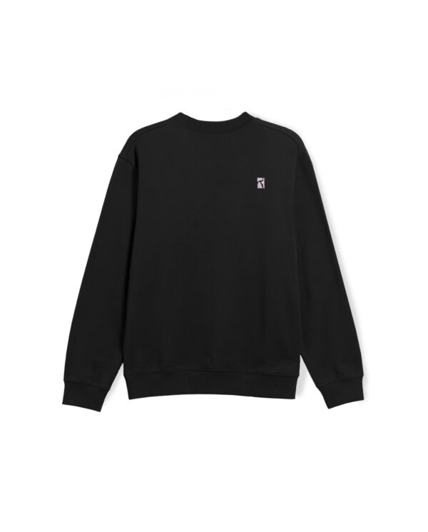 POETIC COLLECTIVE - THREE PRINTS CREWNECK BLACK - Image 2