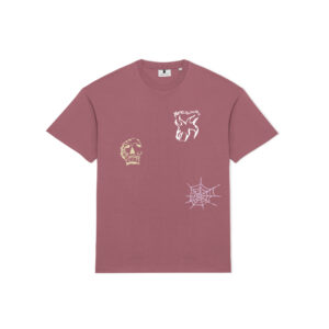 POETIC COLLECTIVE - THREE PRINTS T-SHIRT PINK
