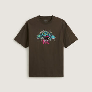 VANS - GOOFY GHOUL T-SHIRT COAL BROWN