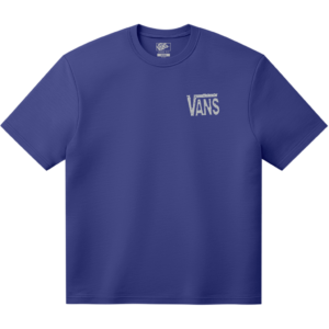 VANS - SIDE TALK TEE ROYAL COLBAT