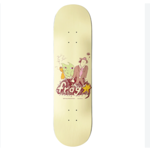 FROG SKATEBOARDS - LIGHTNING STRIKES THE BRAIN SOMETIMES.. DECK
